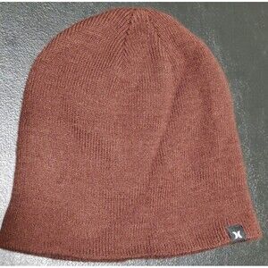 Hurley Unisex Adult Beanie Cap Plum One Size - NEW W/O Tags